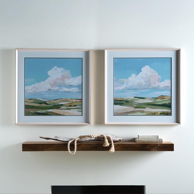 Framed Gicl&eacute; Wall Art - Sunny View I